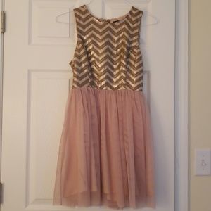 Taupe dress
